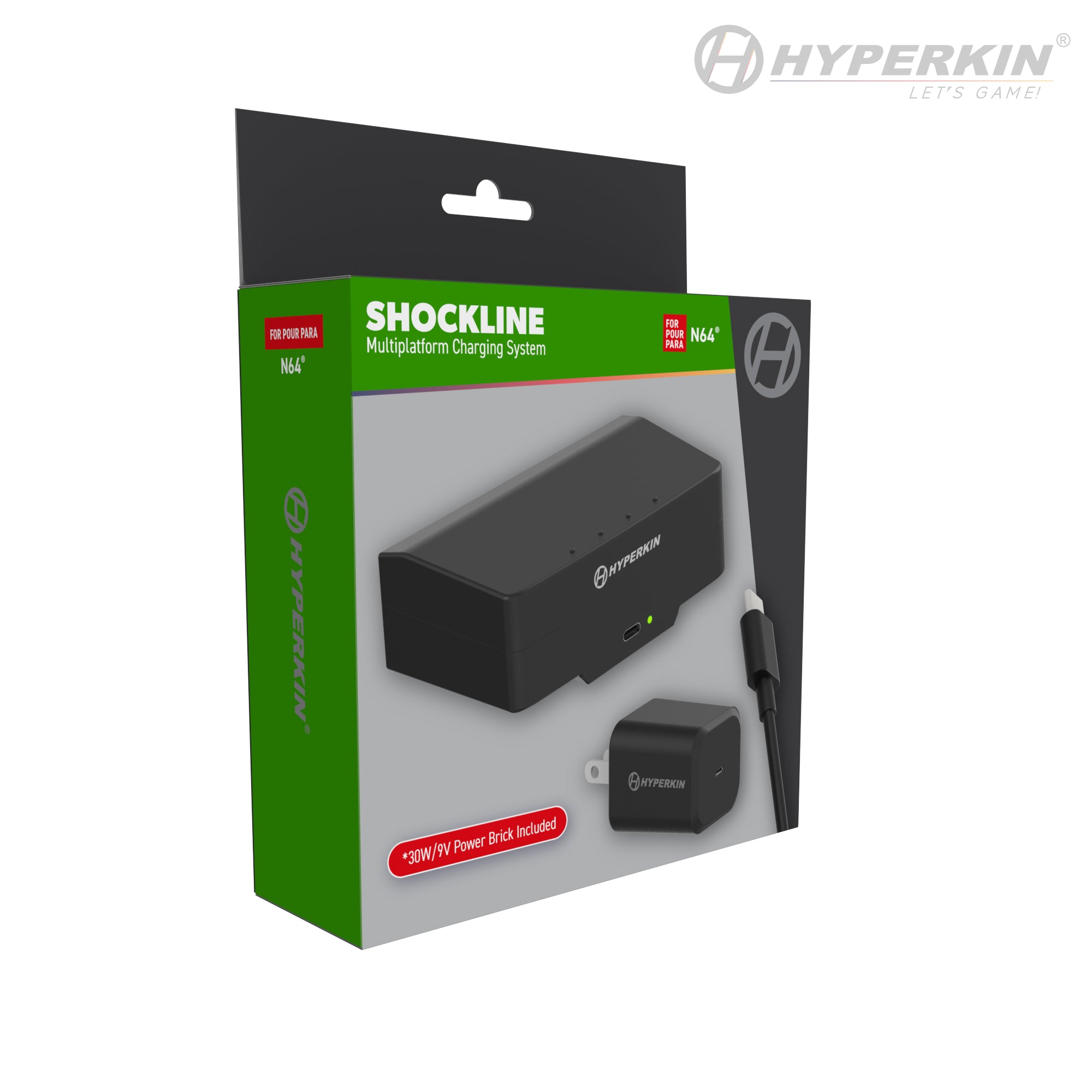 ShockLine Type-C USB Power Supply - 30W/9V