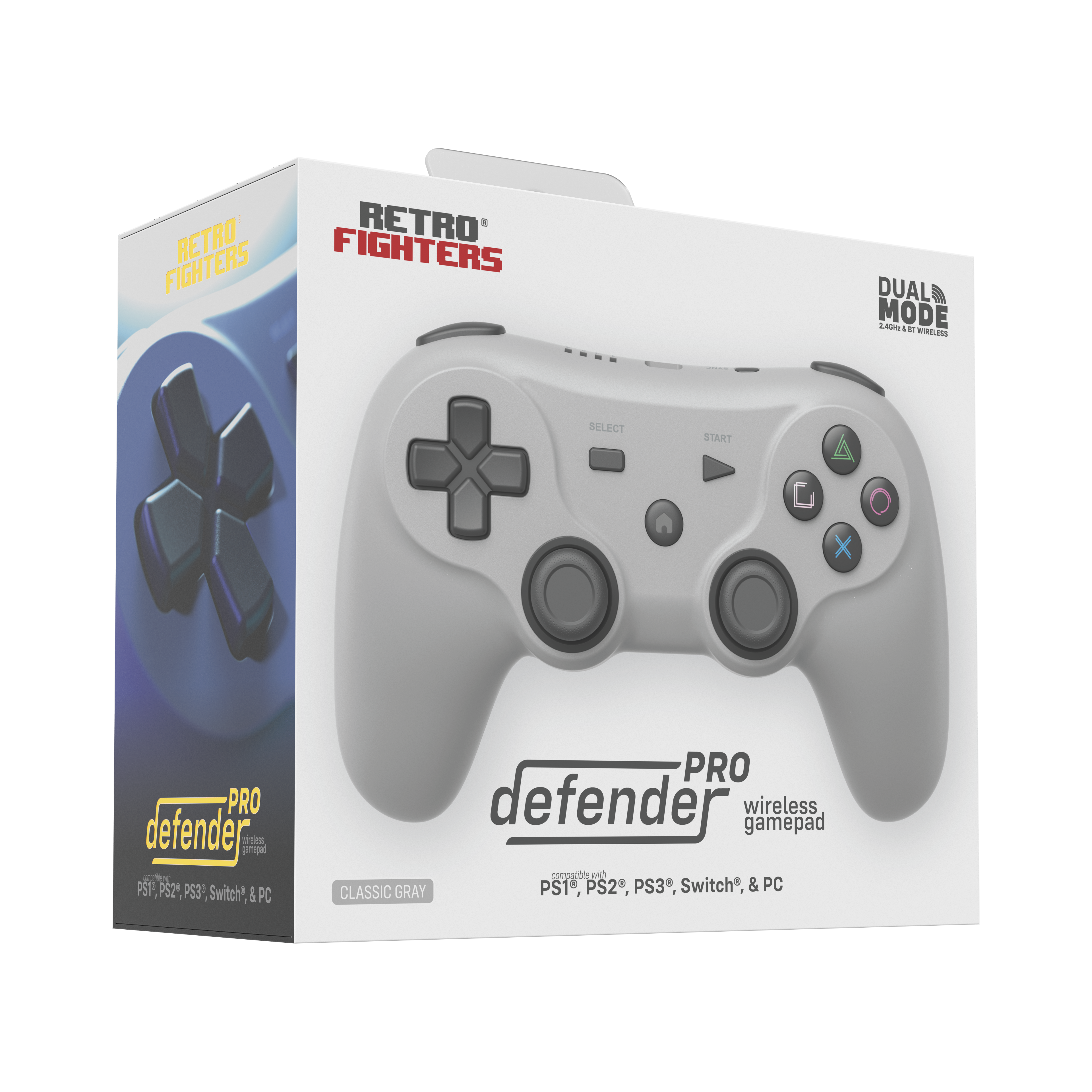 Defender Pro Series Wireless Controller - Gray