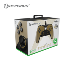 The Competitor Wired Controller Officially Licensed by XBOX - Gold