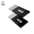 Black and white repair box with 'NES' branding on a white background