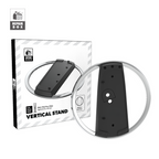 Black vertical stand with packaging labeled 'Vertical Stand' on a white background