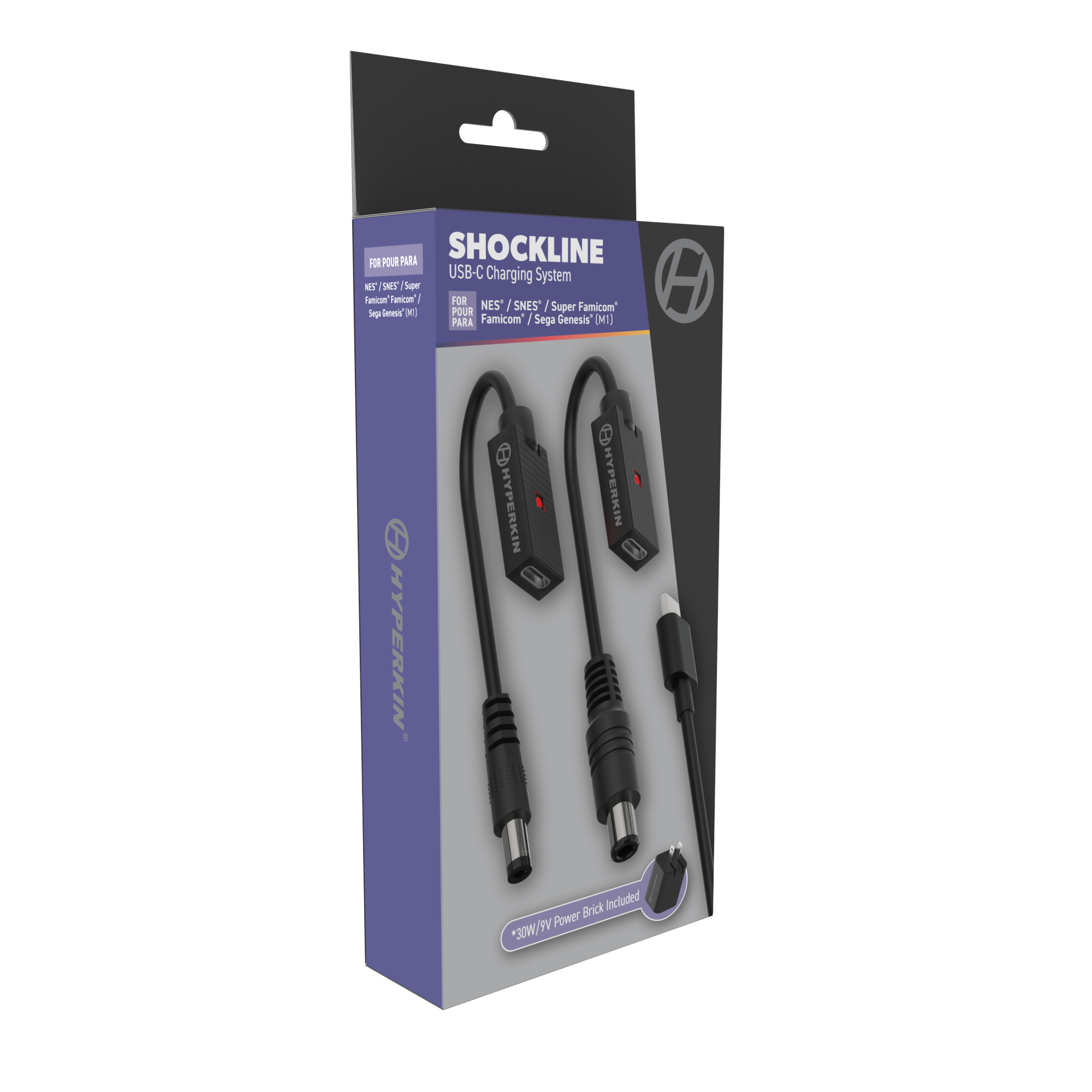 ShockLine Type-C USB Power Supply - 30W/9V