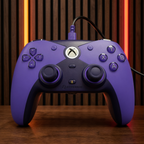 The Competitor Wired Controller Officially Licensed by XBOX - Purple