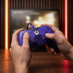 The Competitor Wired Controller Officially Licensed by XBOX - Purple