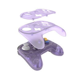 Brawler64 N64 Pro Series Wireless Controller - Atomic Purple