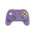 (Contact your Rep) Brawler64 N64 Pro Series Wireless Controller - Atomic Purple
