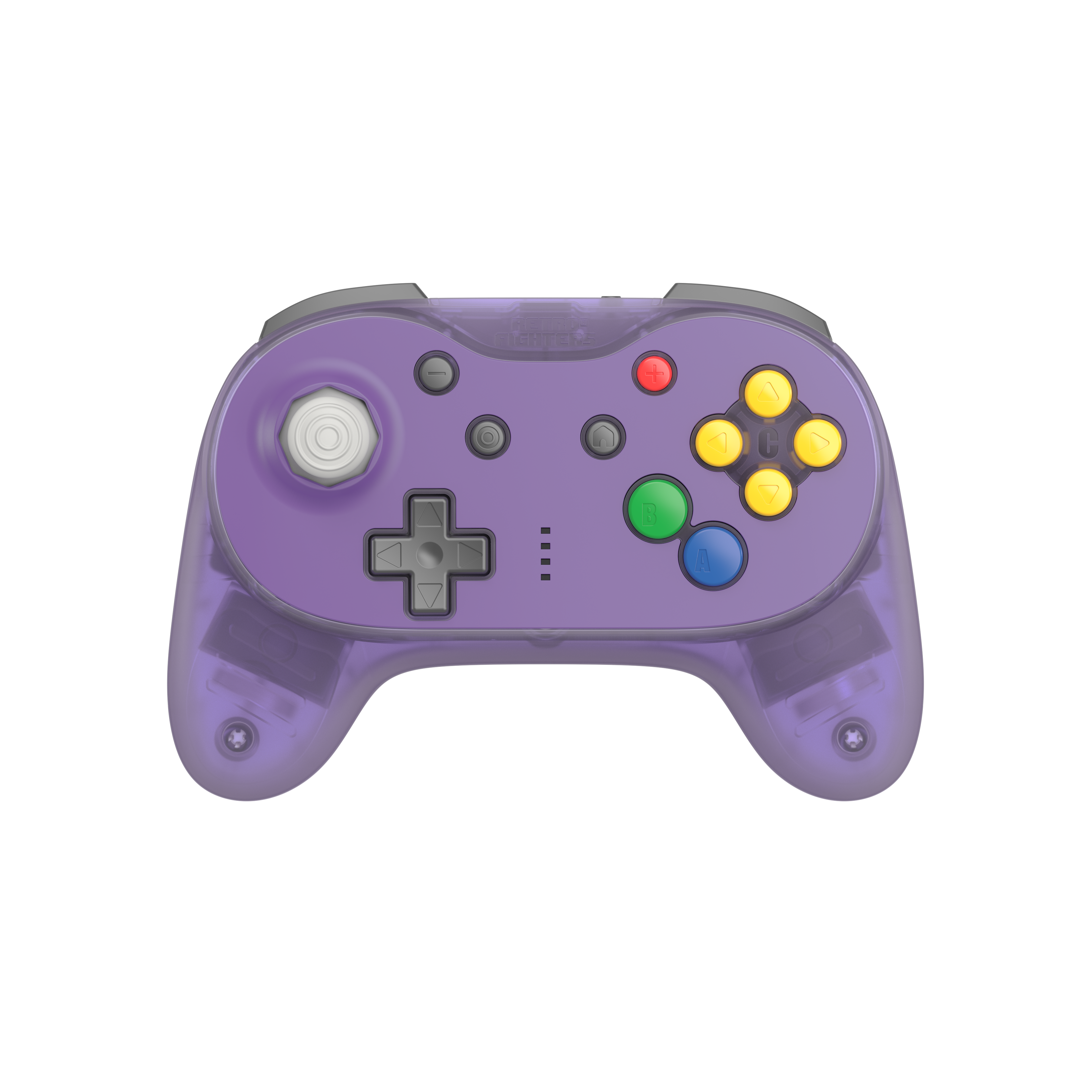 (Contact your Rep) Brawler64 N64 Pro Series Wireless Controller - Atomic Purple