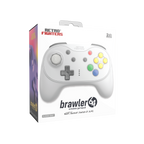 (Contact your Rep) Brawler64 N64 Pro Series Wireless Controller - Gray