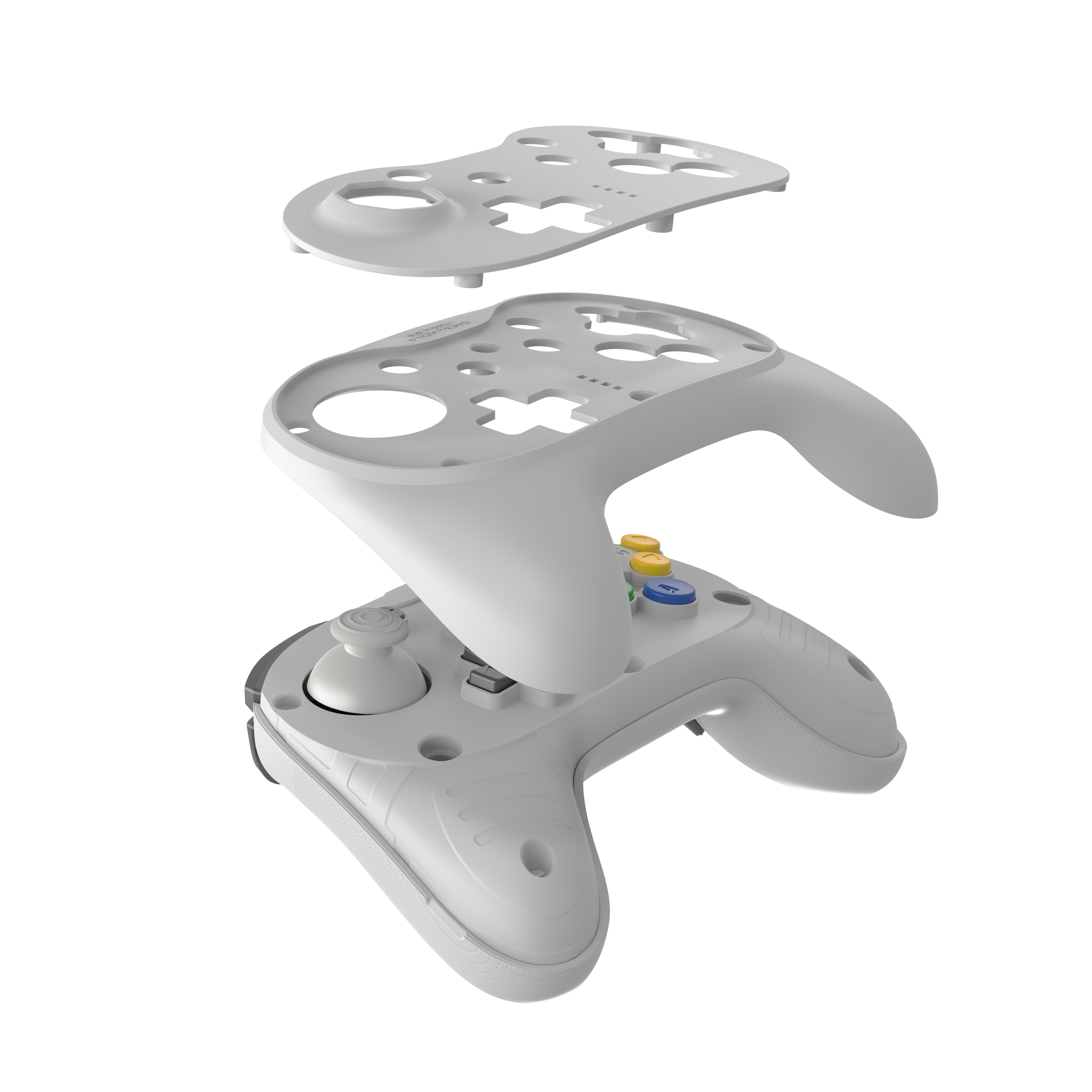 (Contact your Rep) Brawler64 N64 Pro Series Wireless Controller - Gray