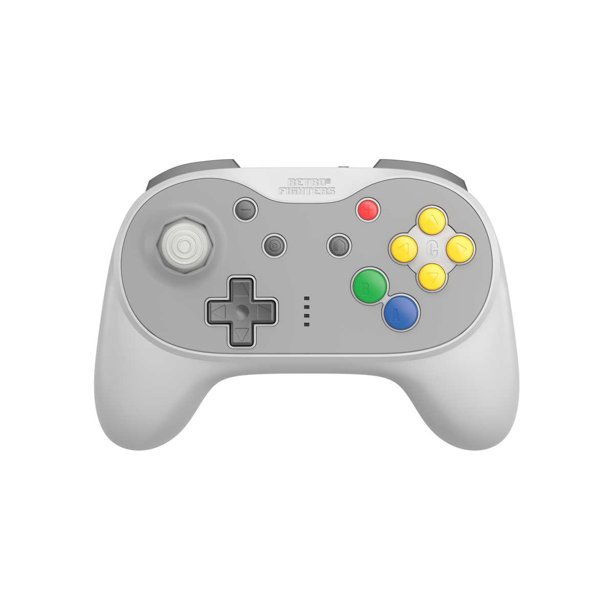 Brawler64 N64 Pro Series Wireless Controller - Gray