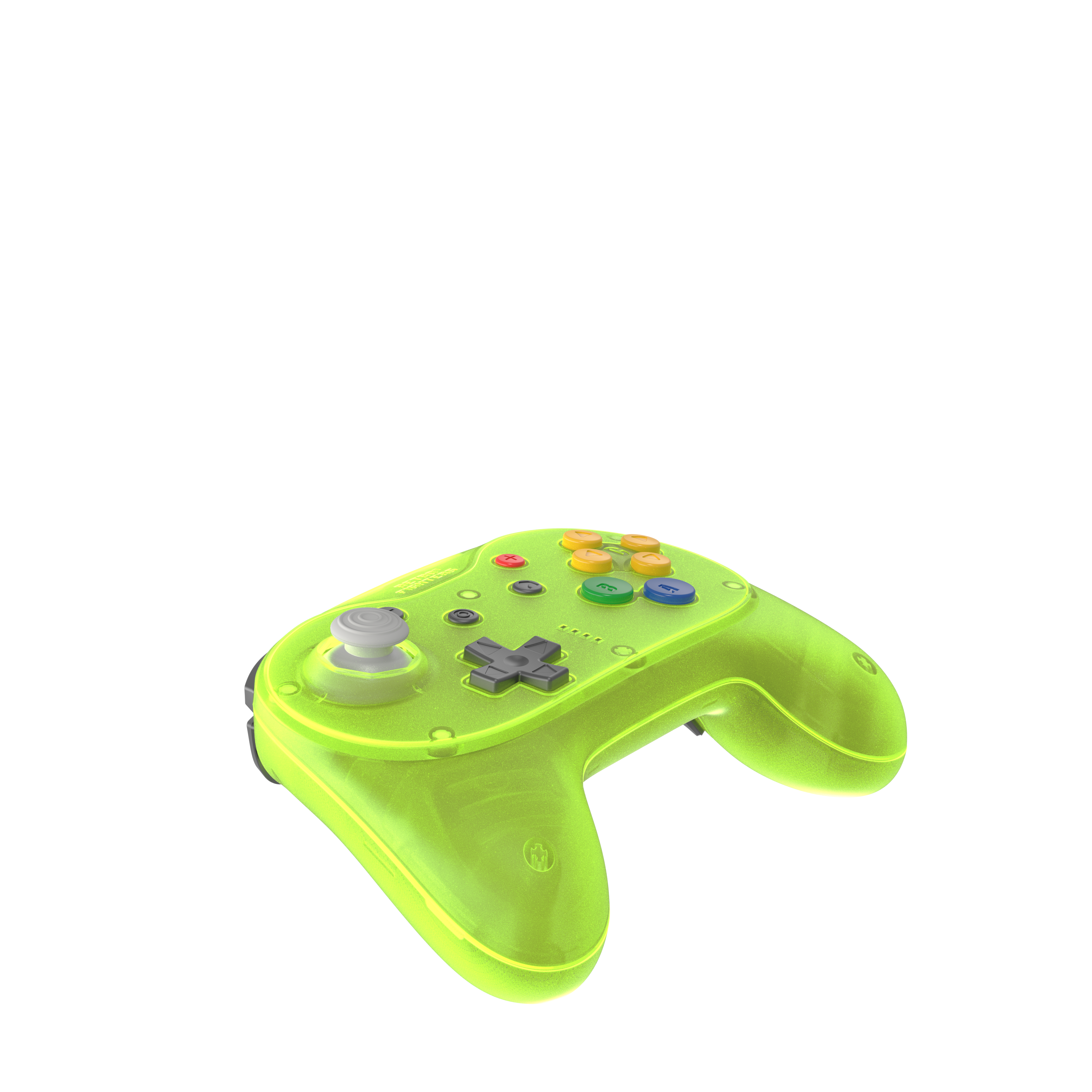 (Contact your Rep) Brawler64 N64 Pro Series Wireless Controller - Extreme Green