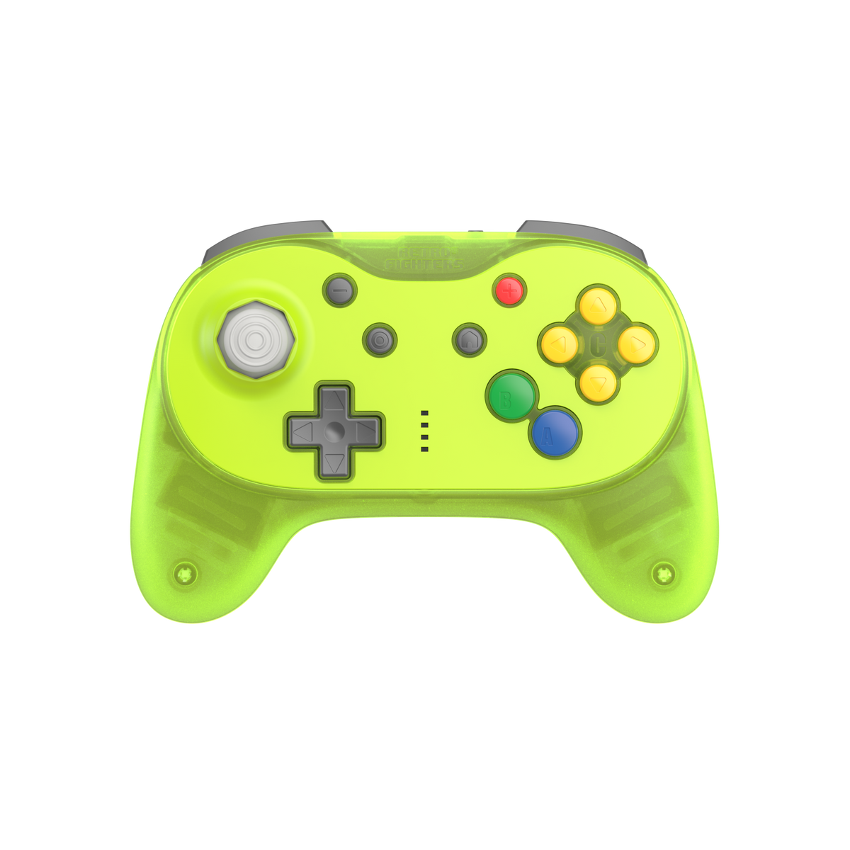 Brawler64 N64 Pro Series Wireless Controller - Extreme Green