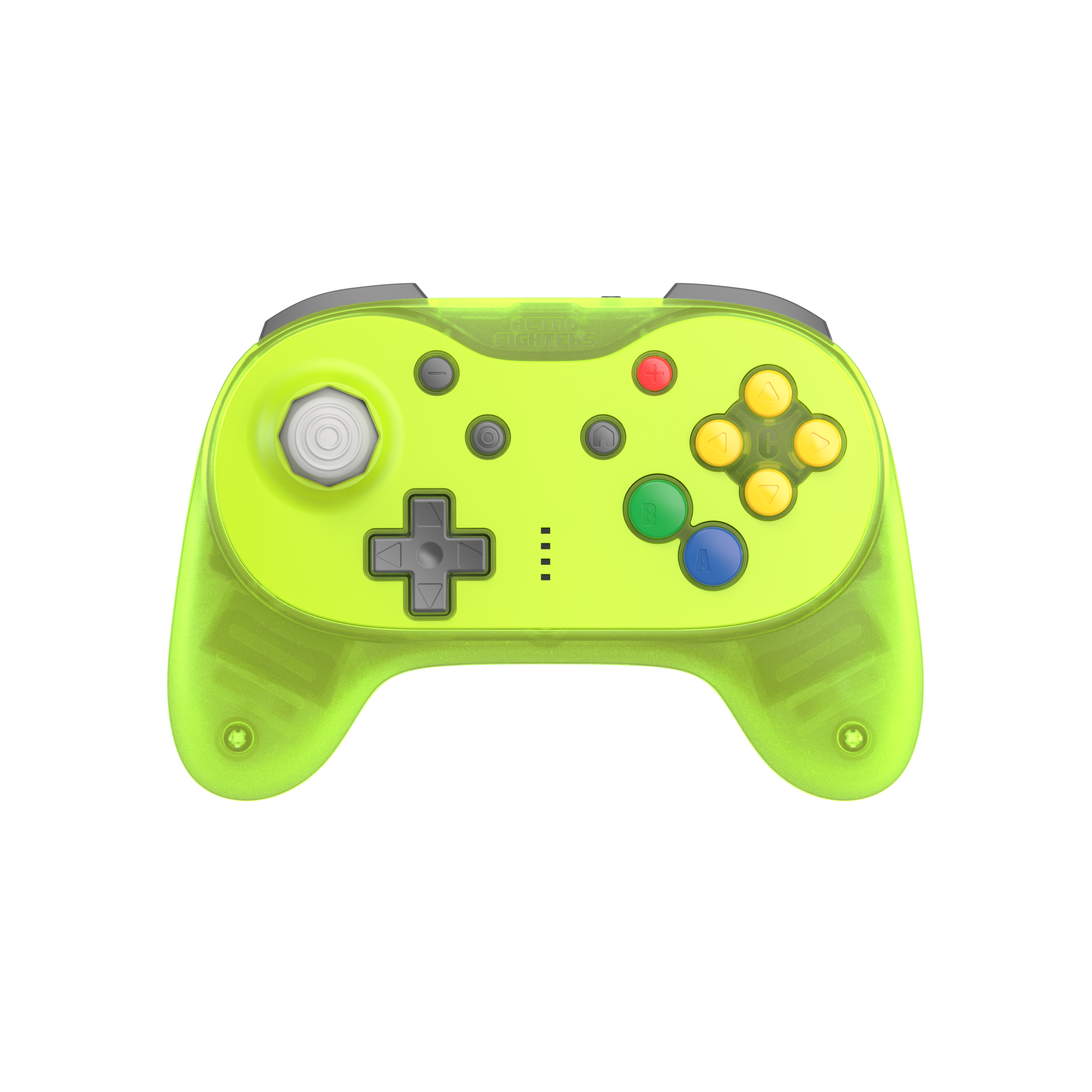 (Contact your Rep) Brawler64 N64 Pro Series Wireless Controller - Extreme Green