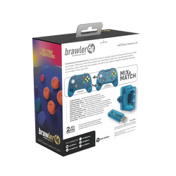 Brawler64 N64 Pro Series Wireless Controller - Ice Blue