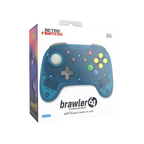 (Contact your Rep) Brawler64 N64 Pro Series Wireless Controller - Ice Blue