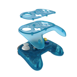Brawler64 N64 Pro Series Wireless Controller - Ice Blue