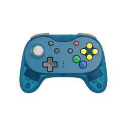 Brawler64 N64 Pro Series Wireless Controller - Ice Blue