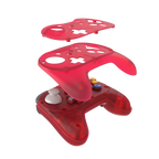 (Contact your Rep) Brawler64 N64 Pro Series Wireless Controller - Watermelon Red