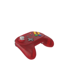 Brawler64 N64 Pro Series Wireless Controller - Watermelon Red