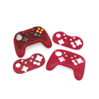 (Contact your Rep) Brawler64 N64 Pro Series Wireless Controller - Watermelon Red