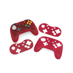 Brawler64 N64 Pro Series Wireless Controller - Watermelon Red