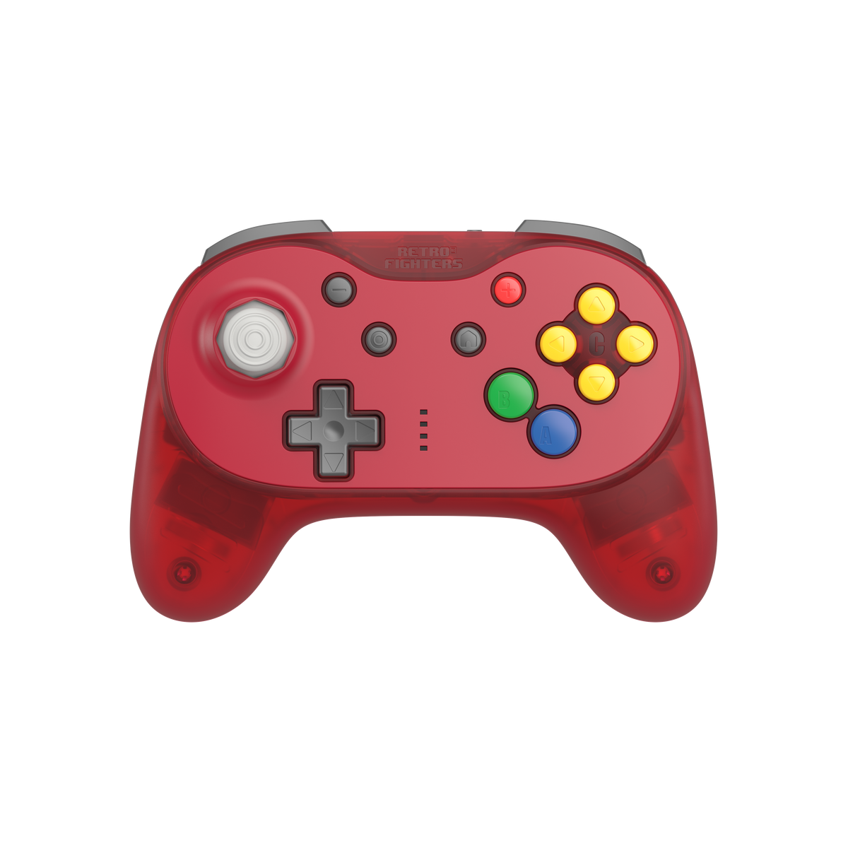 Brawler64 N64 Pro Series Wireless Controller - Watermelon Red