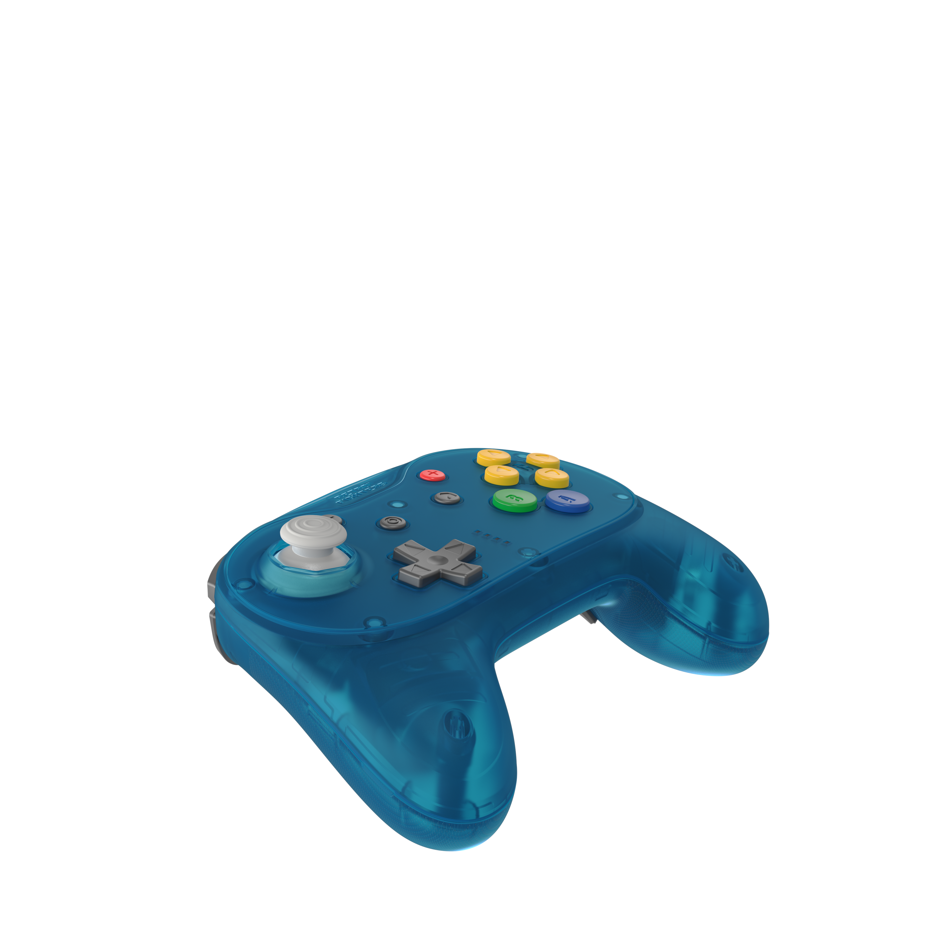 (Contact your Rep) Brawler64 N64 Pro Series Wireless Controller - Ice Blue
