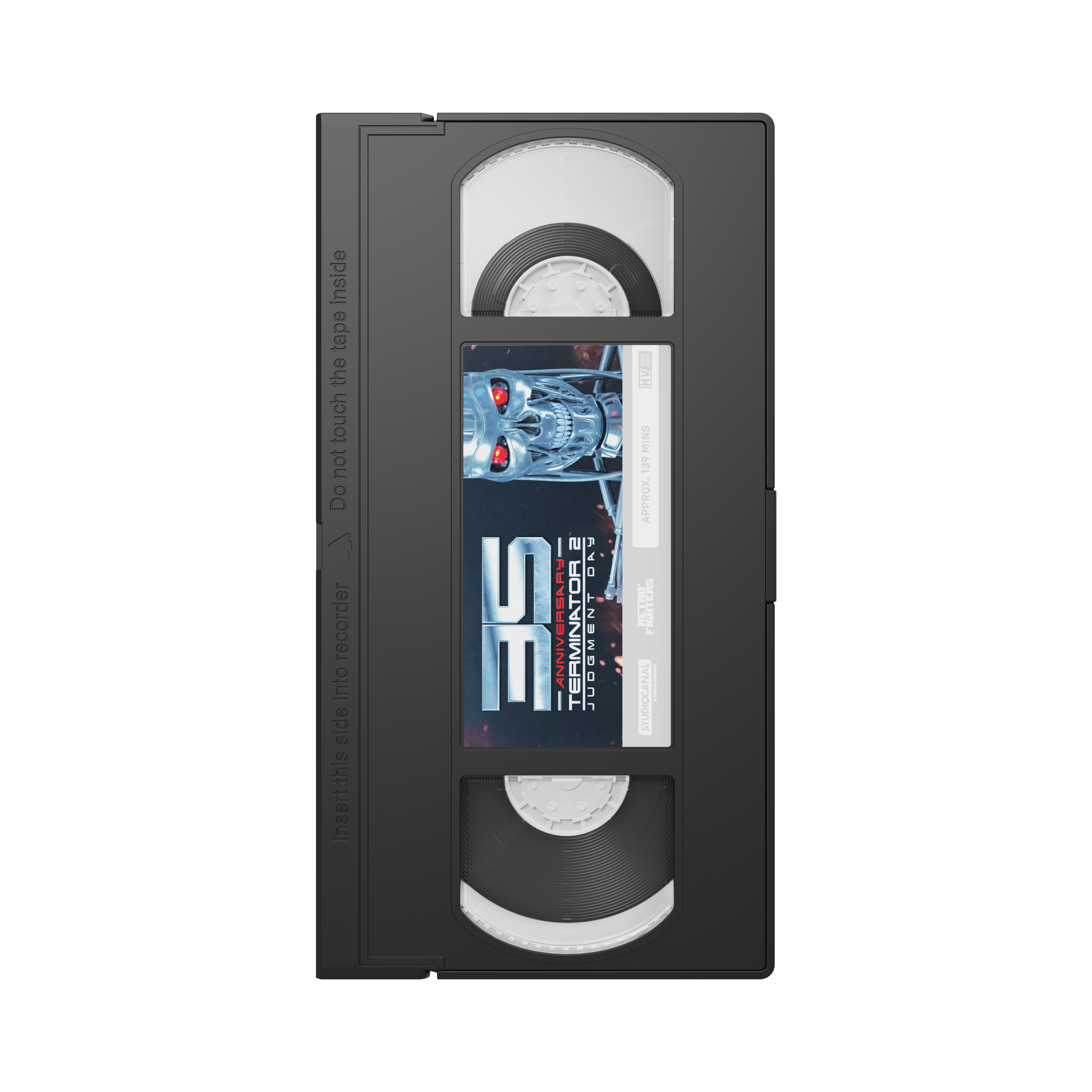 Terminator 2 VHS Case for Switch Games