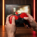 The Competitor Wired Controller Officially Licensed by XBOX - Red
