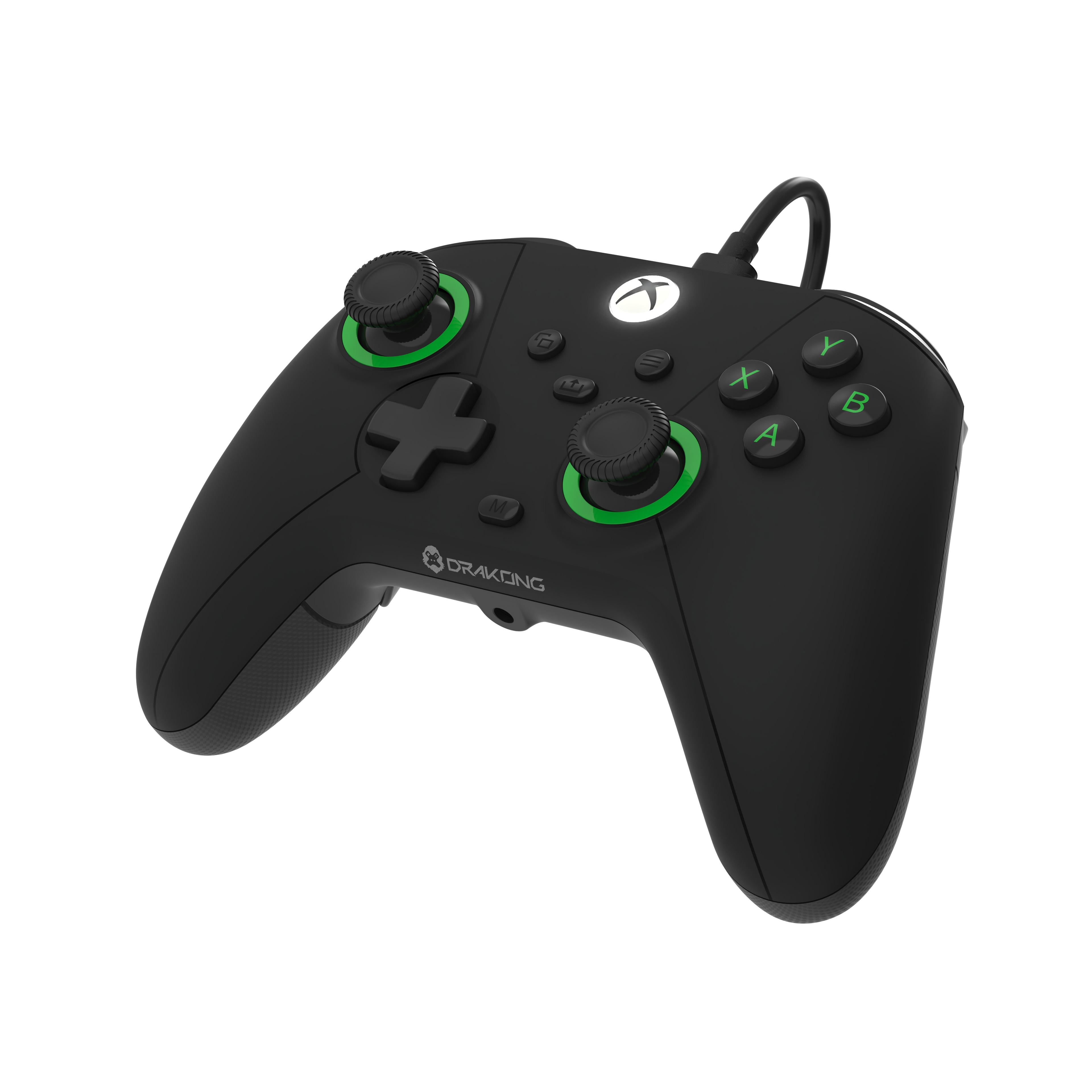 Drakong The Challenger Wired Controller for XBOX Series X|S®/ XBOX One® / Windows 10|11® - Black