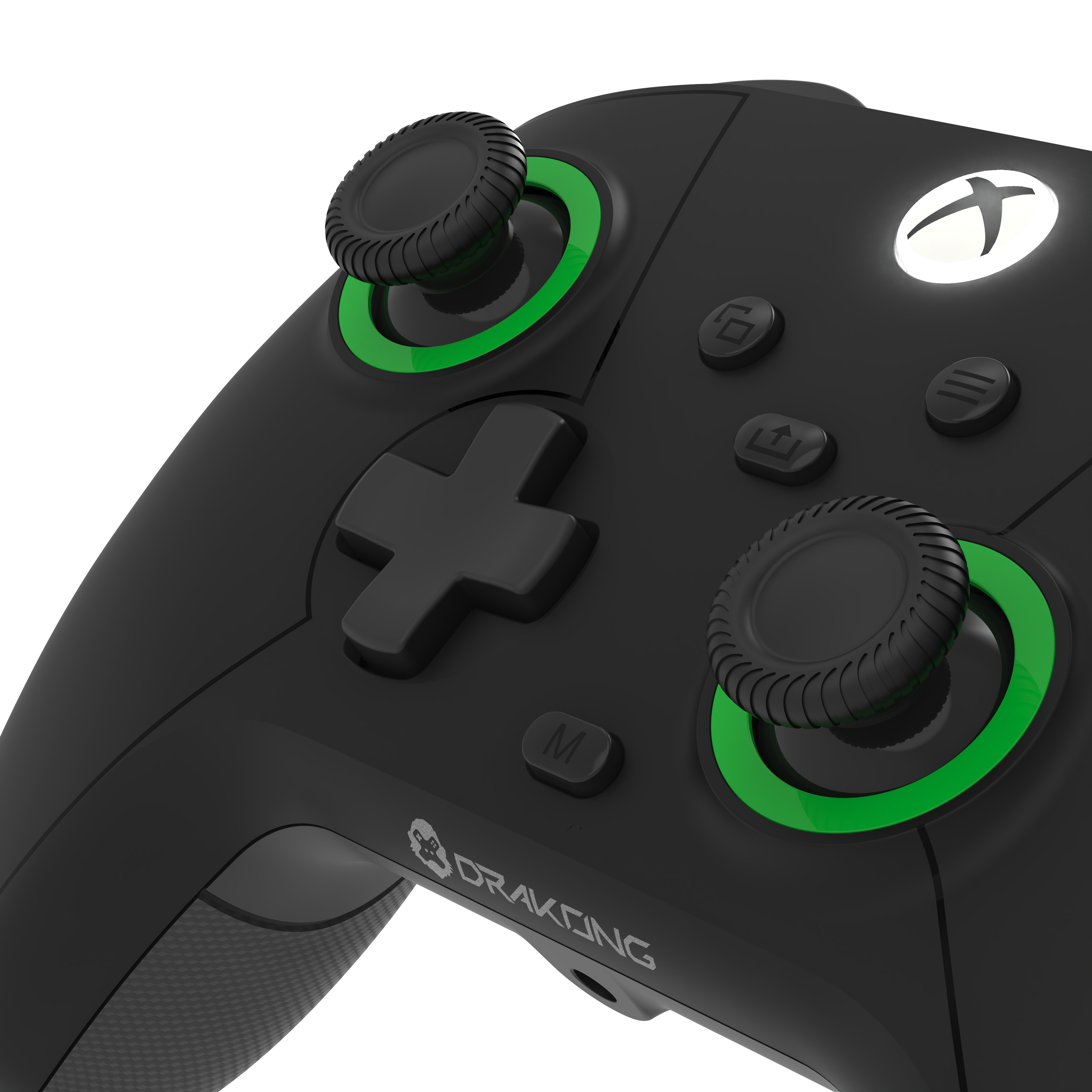Drakong The Challenger Wired Controller for XBOX Series X|S®/ XBOX One® / Windows 10|11® - Black