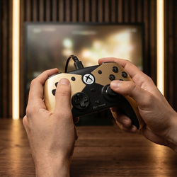 The Competitor Wired Controller Officially Licensed by XBOX - Gold