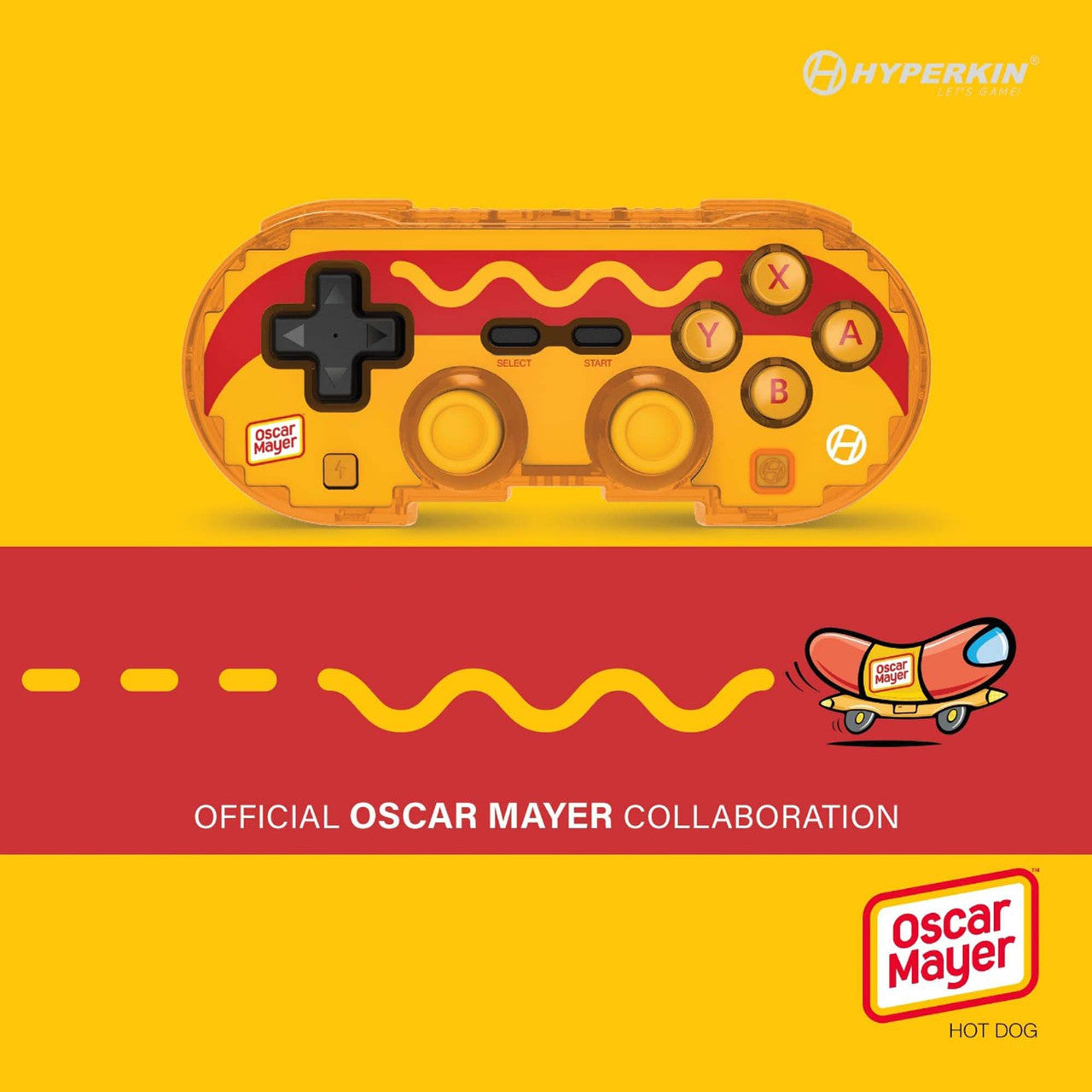 Hyperkin Pixel Art Oscar Mayer Controller