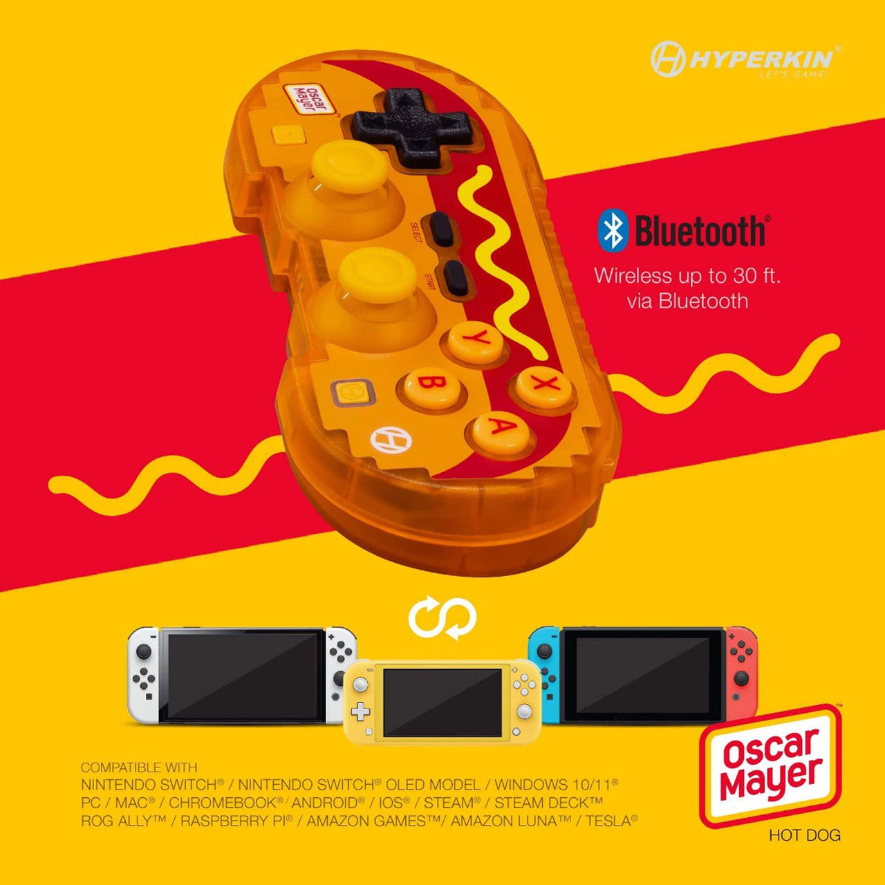 Hyperkin Pixel Art Oscar Mayer Controller