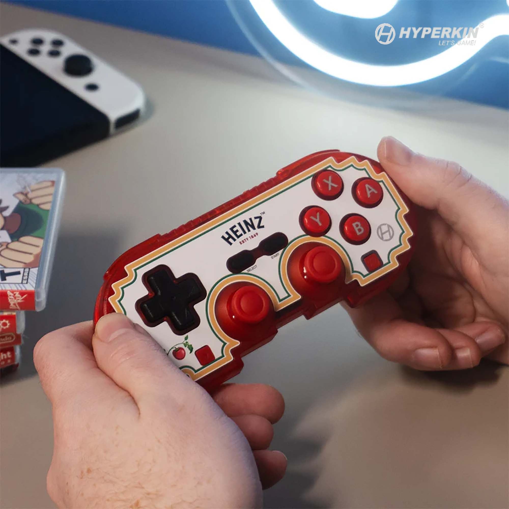 Hyperkin Pixel Art Label Love Controller