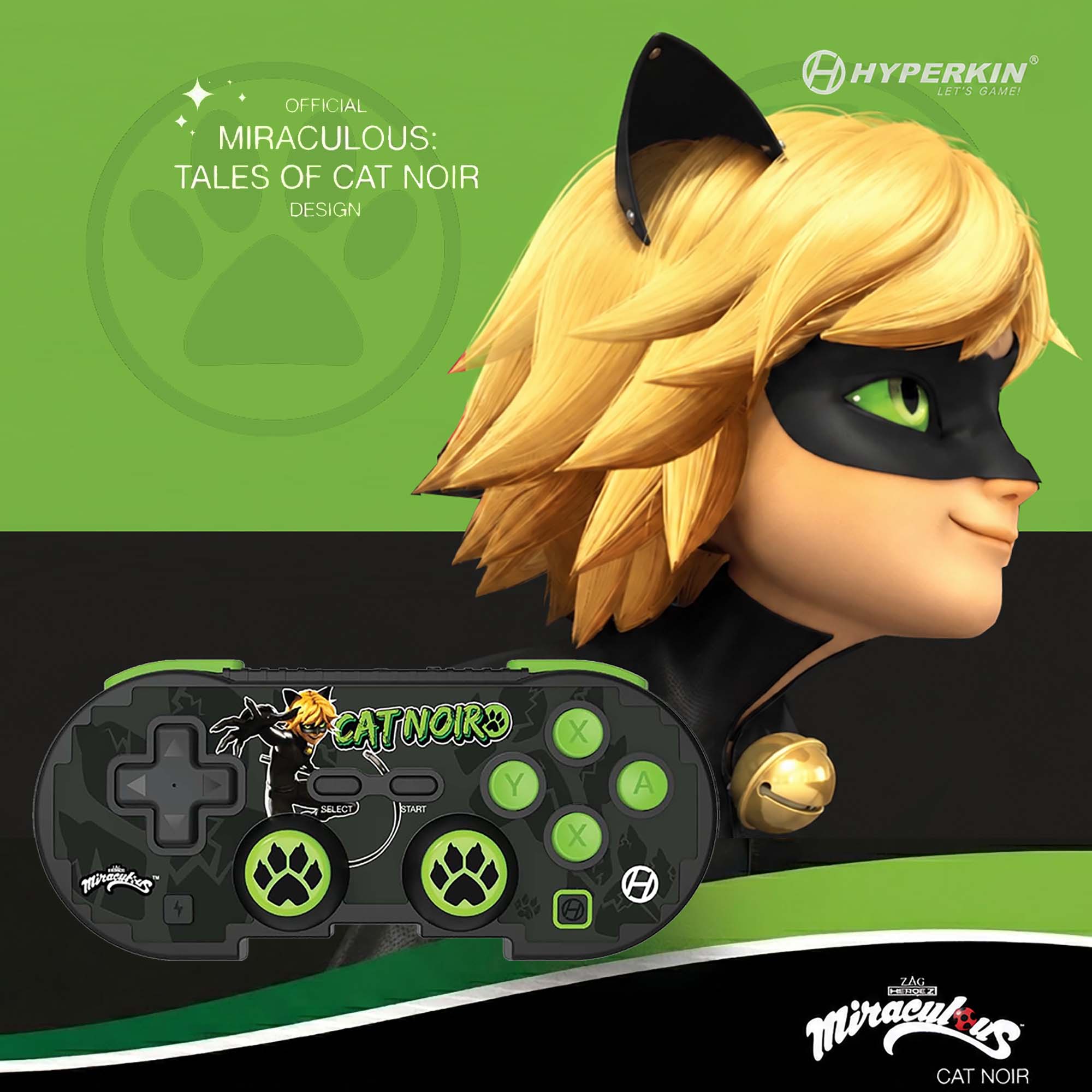 Hyperkin Pixel Art Miraculous - Cat Noir