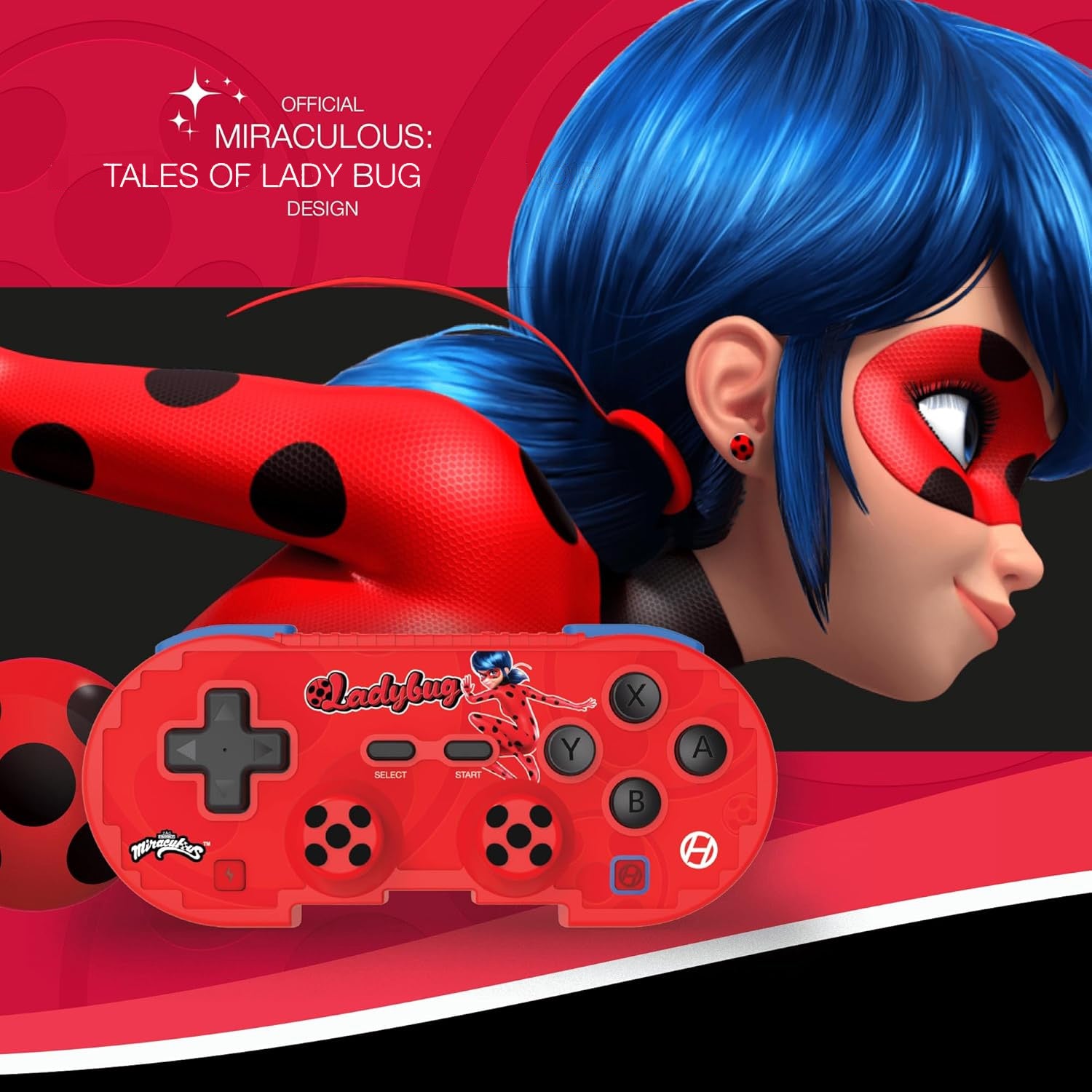 Hyperkin Pixel Art Miraculous - Ladybug