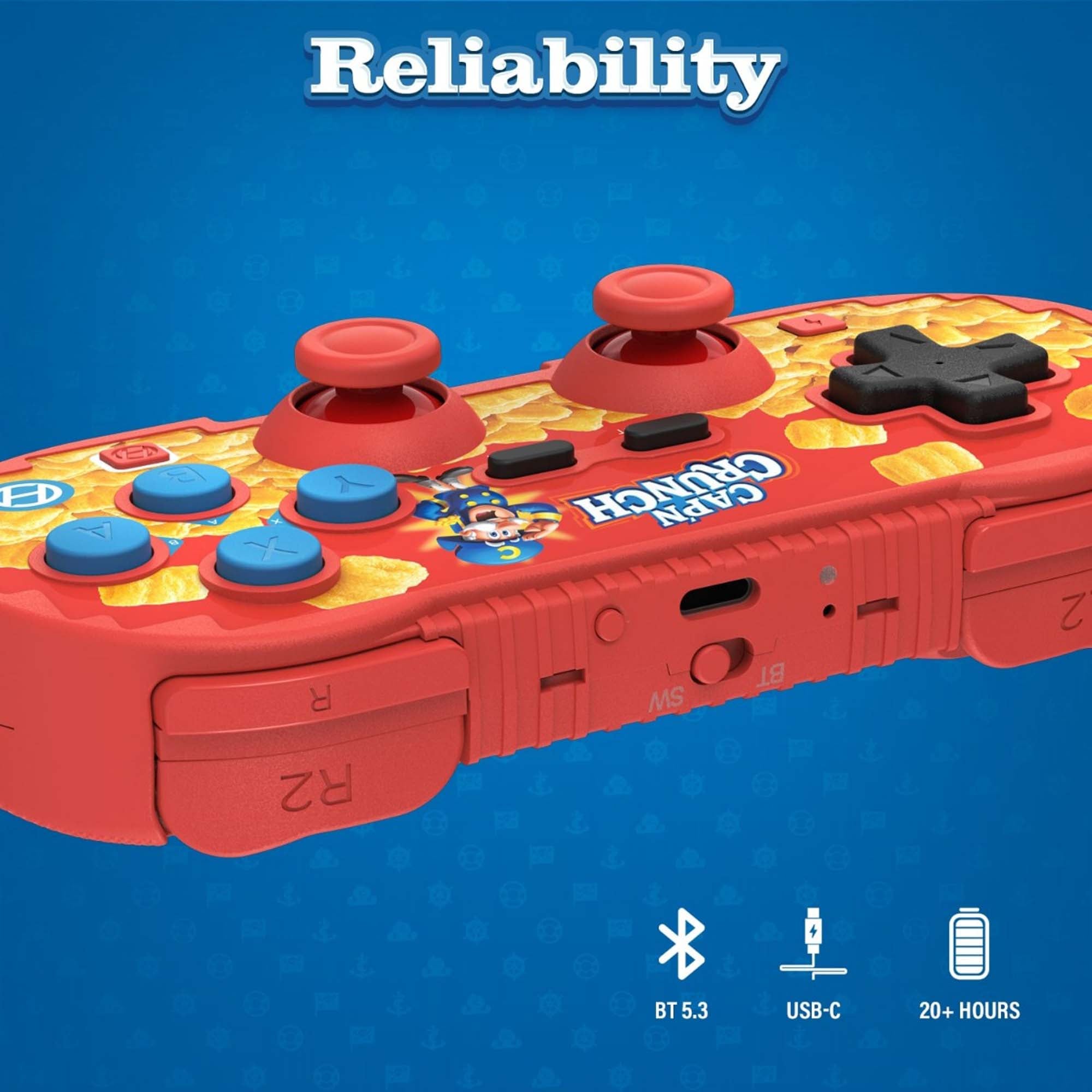 Hyperkin Cap'n Crunch Pixel Art Controller