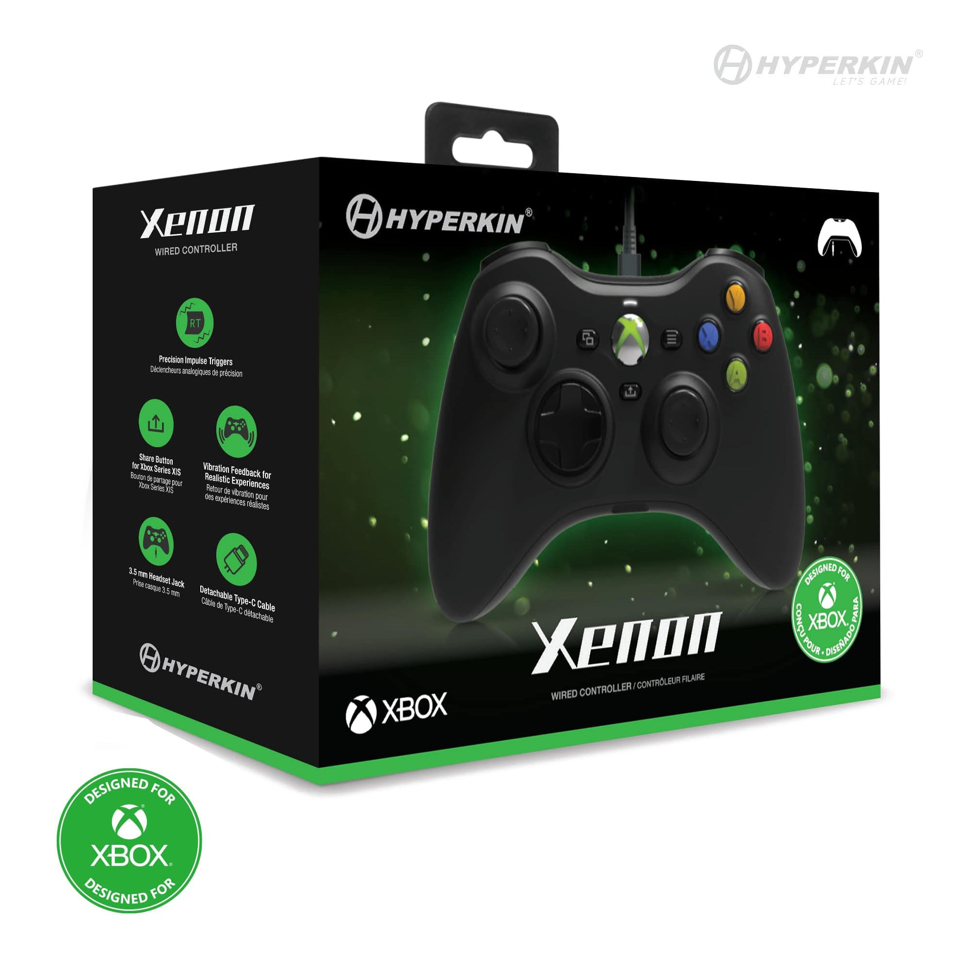 Xenon Wired Controller - Black