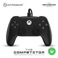 The Competitor Wired Controller Officially Licensed by XBOX - Black