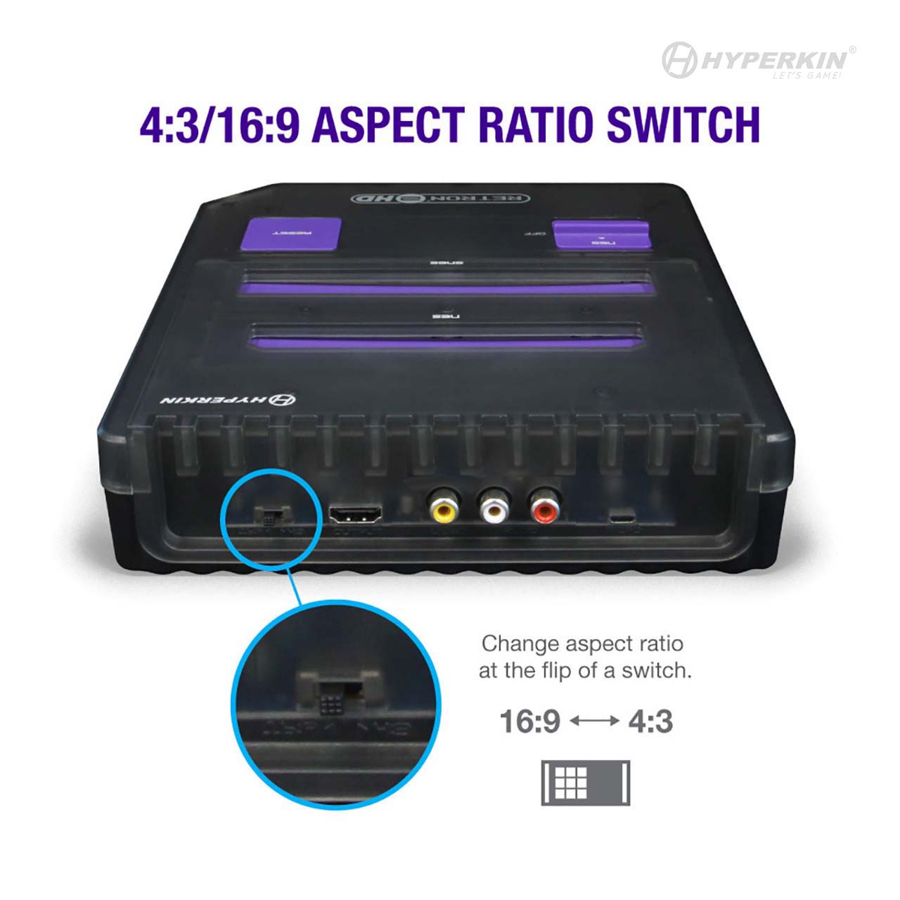 Hyperkin RetroN 2 HD -Space Black
