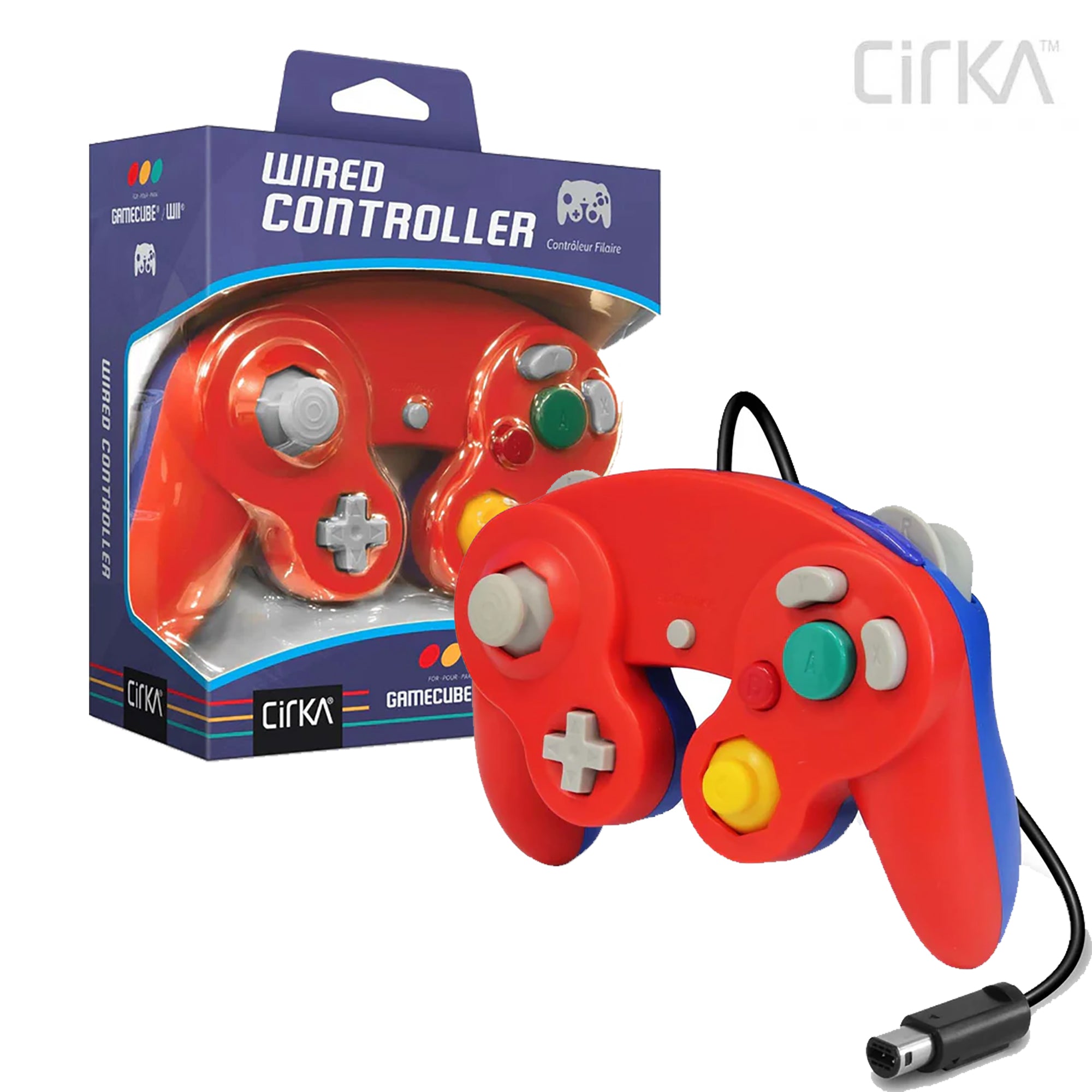 Wired Controller - Red/Blue