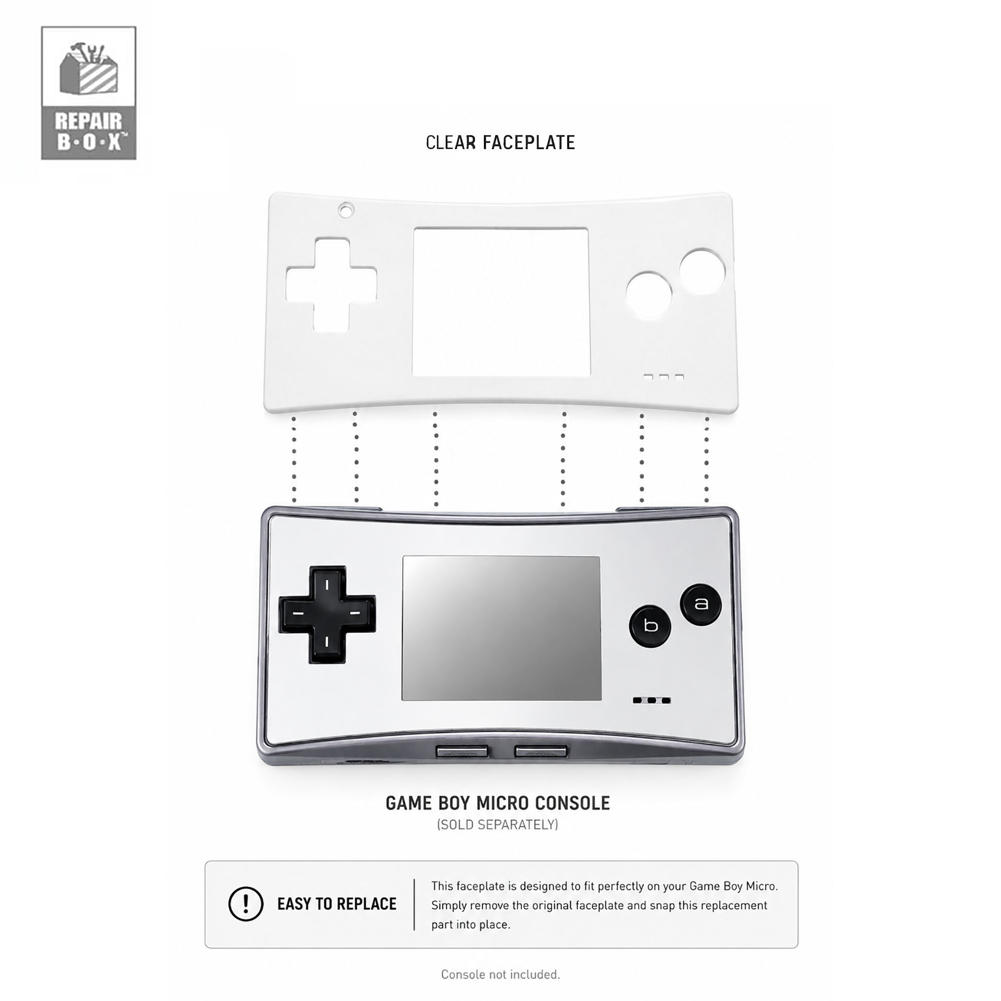 Faceplate - Clear