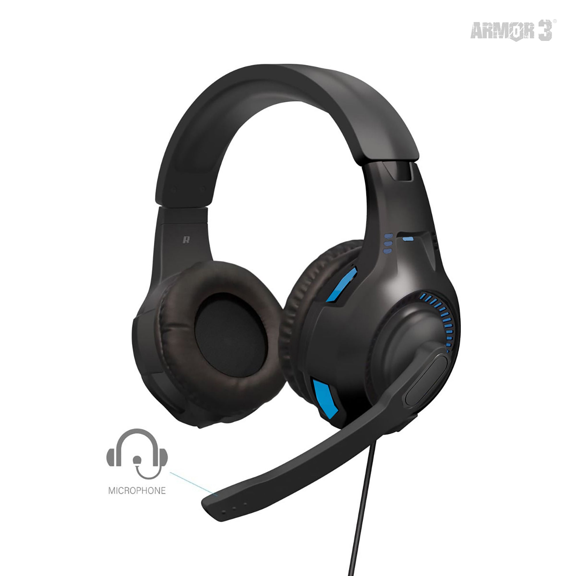 SoundTac Universal Gaming Headset - Blue/Orange