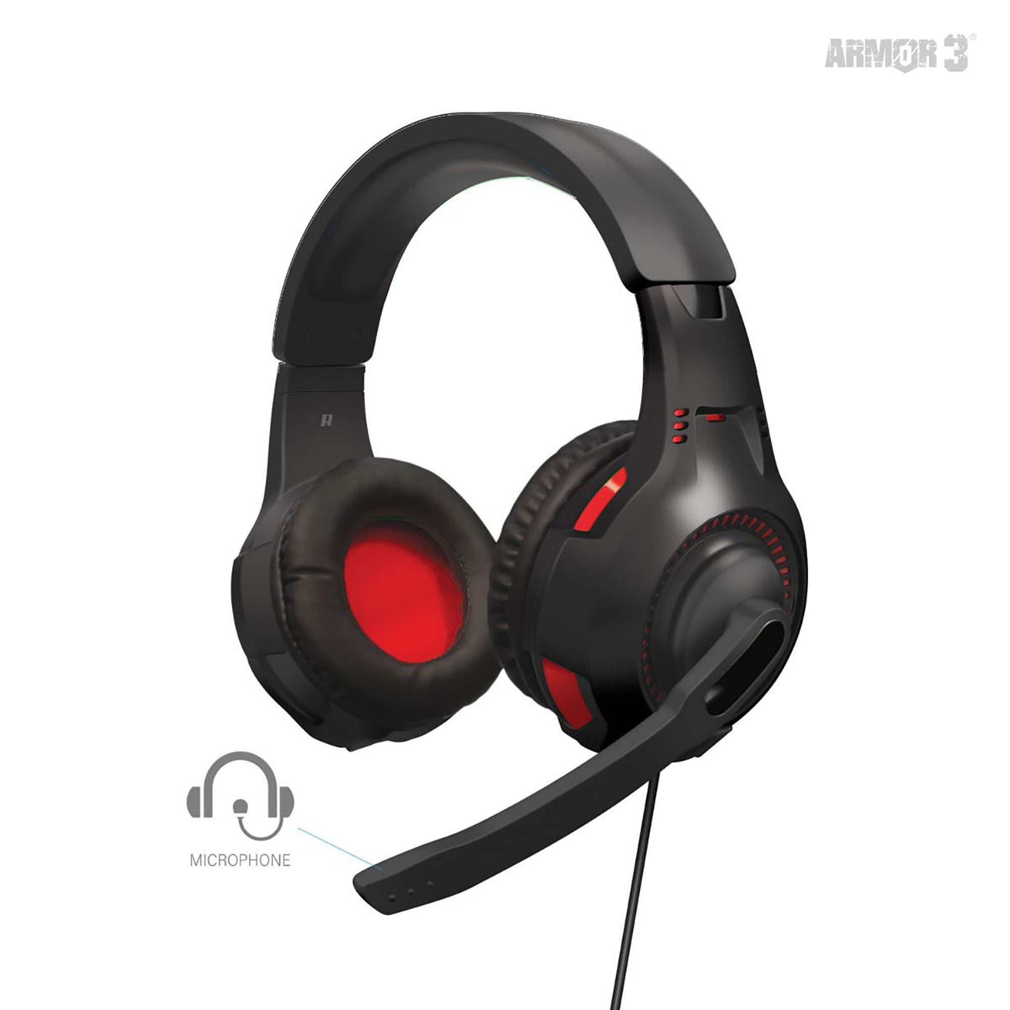 SoundTac Universal Gaming Headset - Red