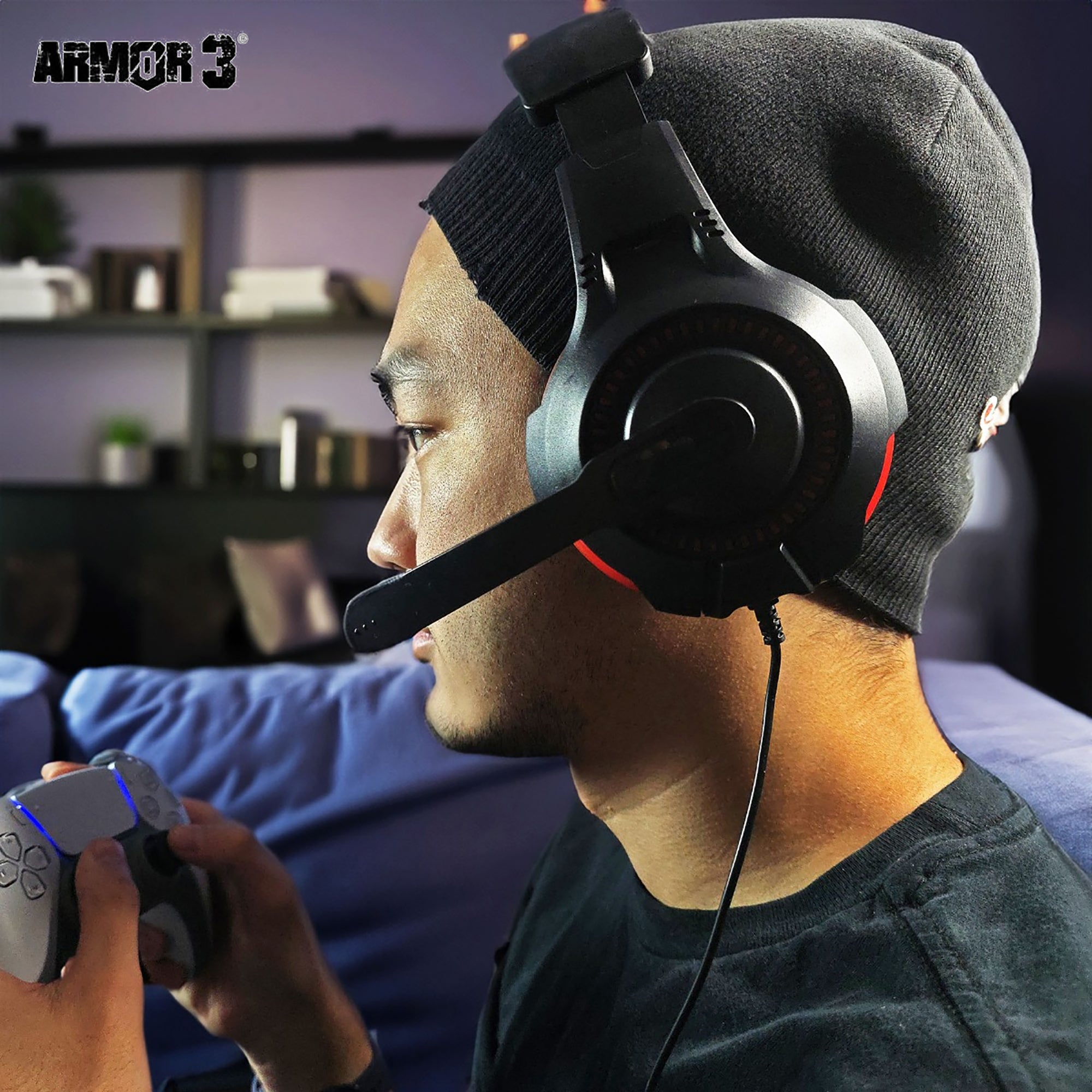 SoundTac Universal Gaming Headset - Red