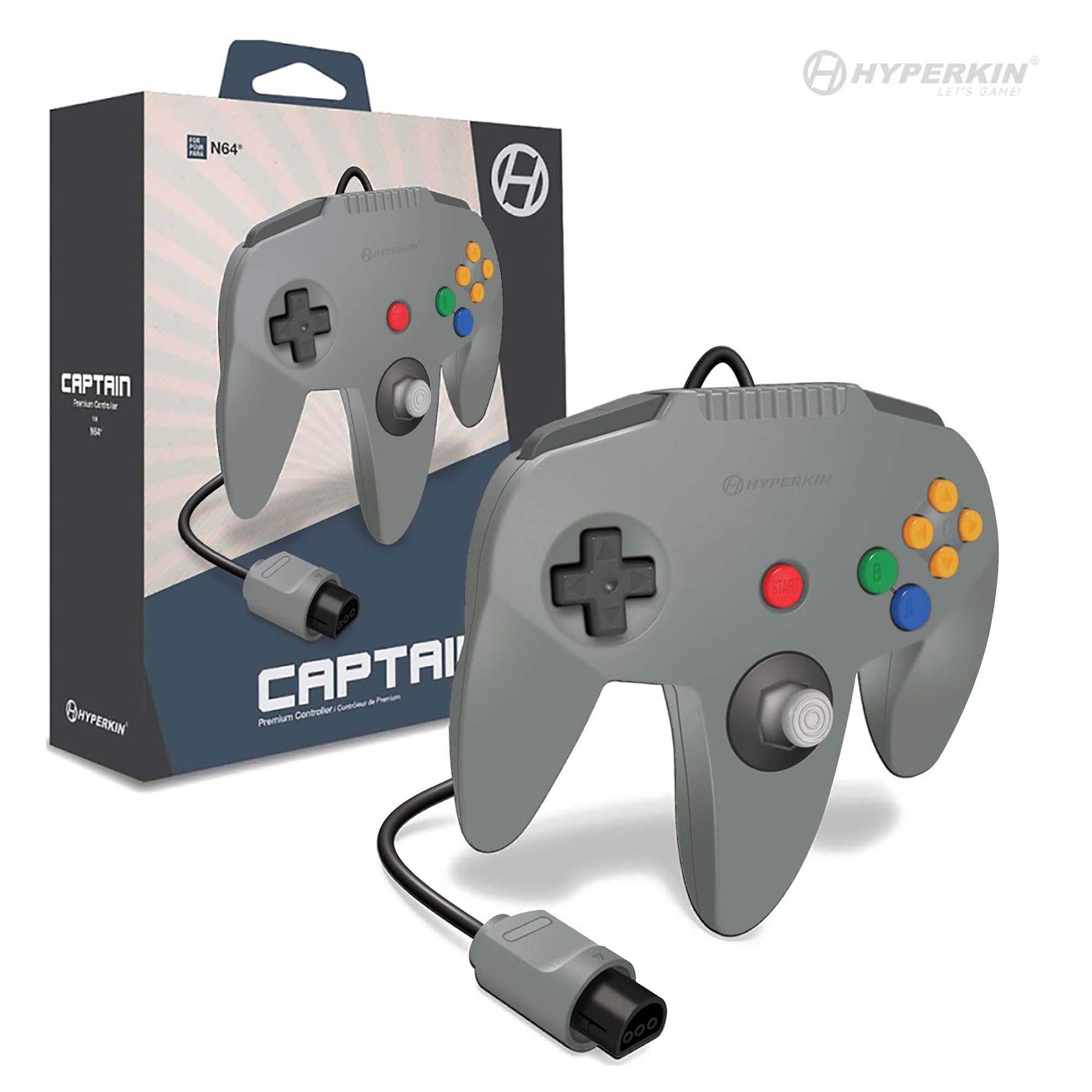 Captain Premium Controller - Gray