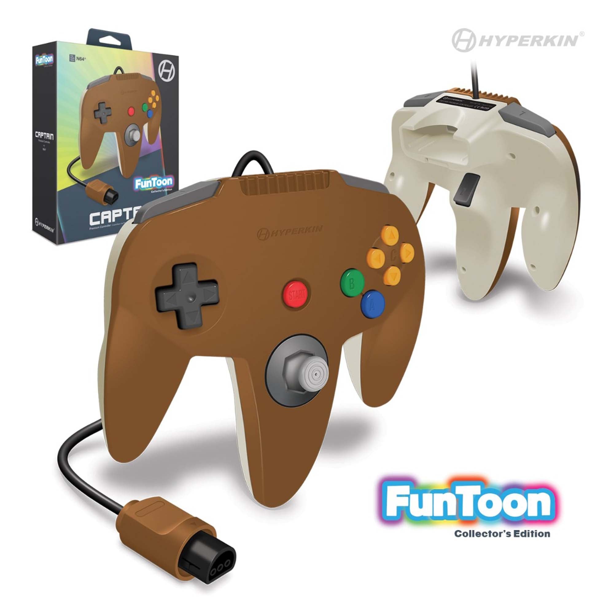 Hyperkin Captain Controller - Hero Brown