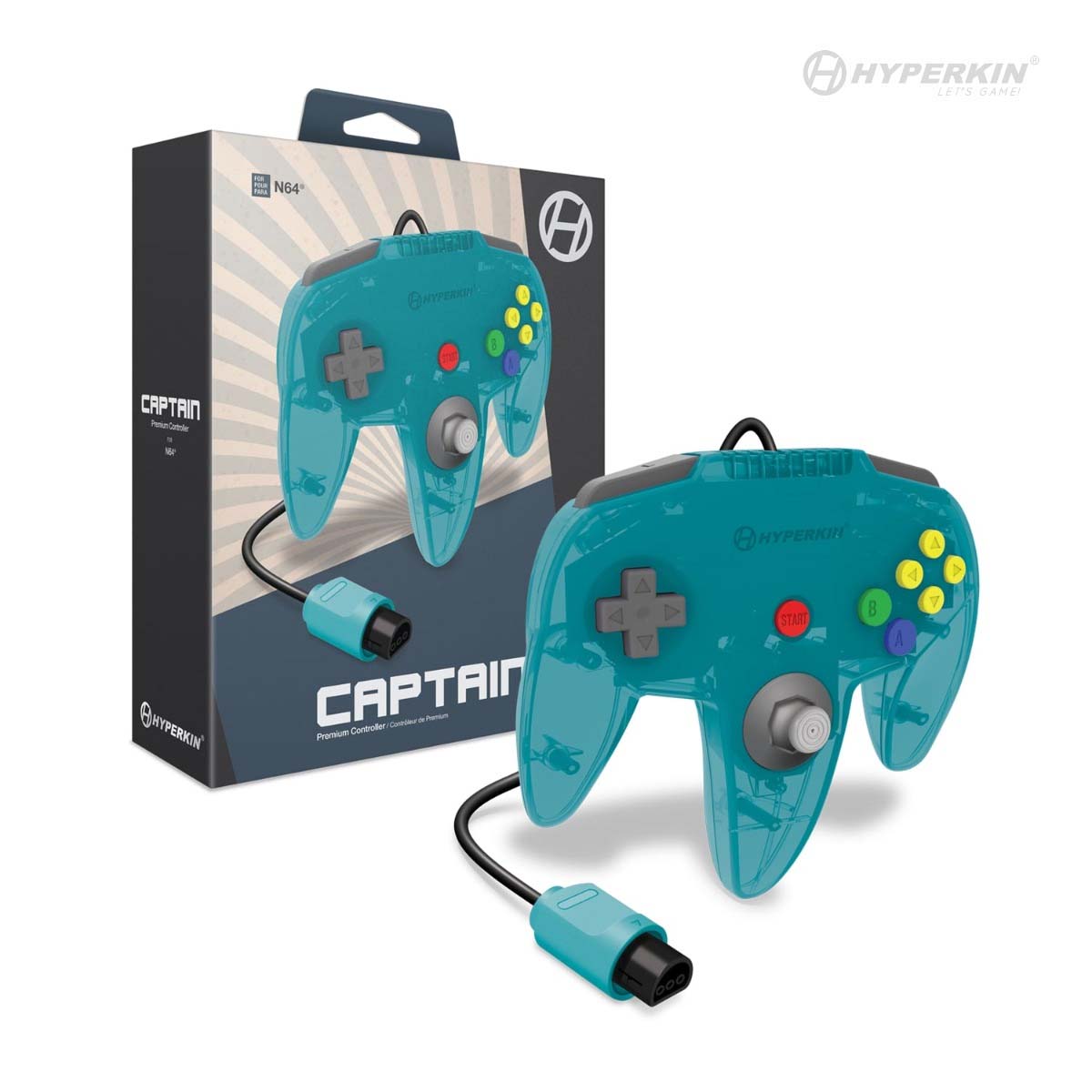 Hyperkin Captain Controller - Turquoise