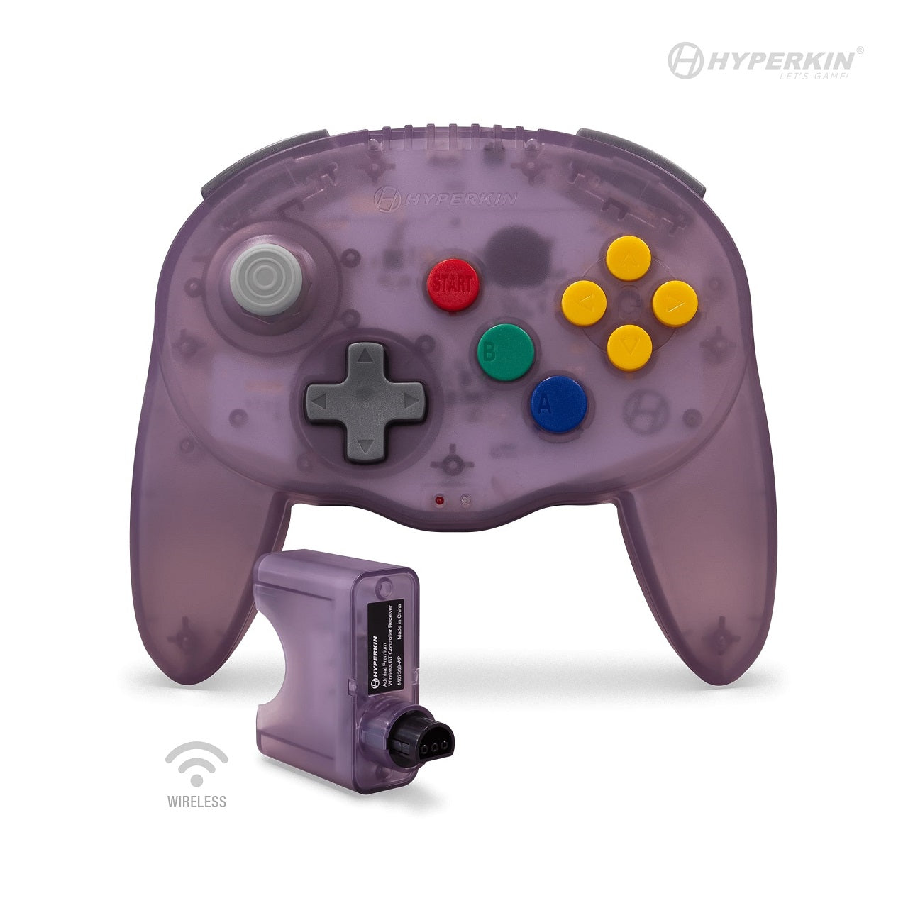 Admiral Premium BT Controller - Amethyst Purple